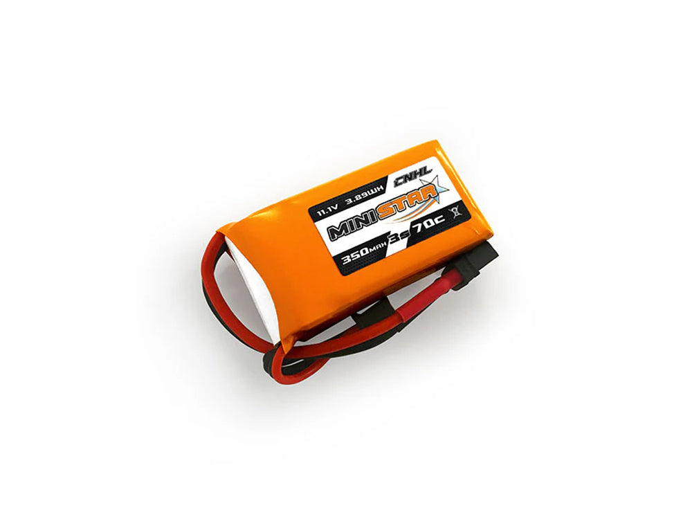 CNHL MiniStar 350mAh 11.1V 3S 70C LiPoバッテリー XT30U FPVドローン対応 3本セット