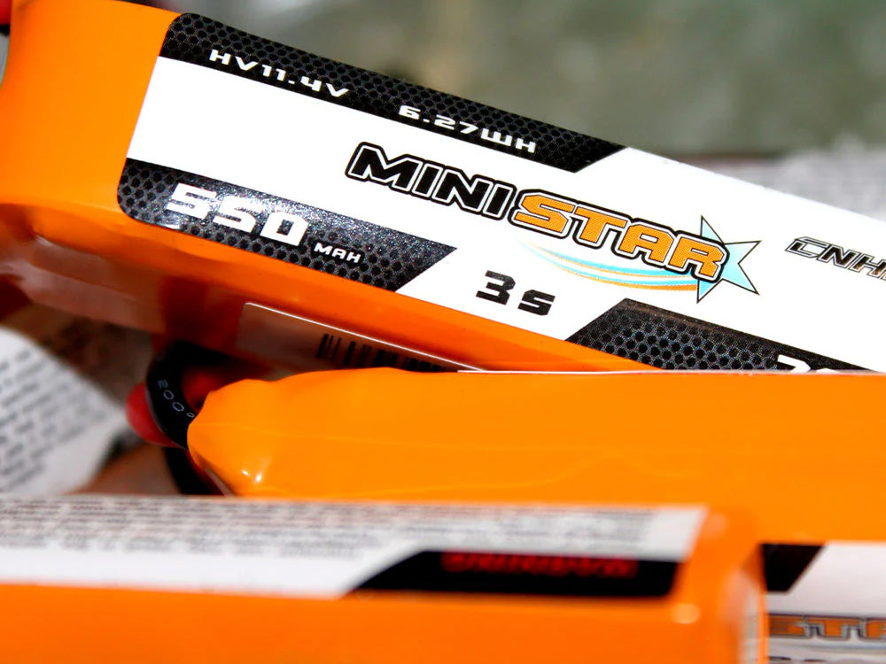 CNHL MiniStar HV 3S LiPoバッテリー 350mAh / 550mAh XT30Uコネクター付きFPVドローン用 3個セット