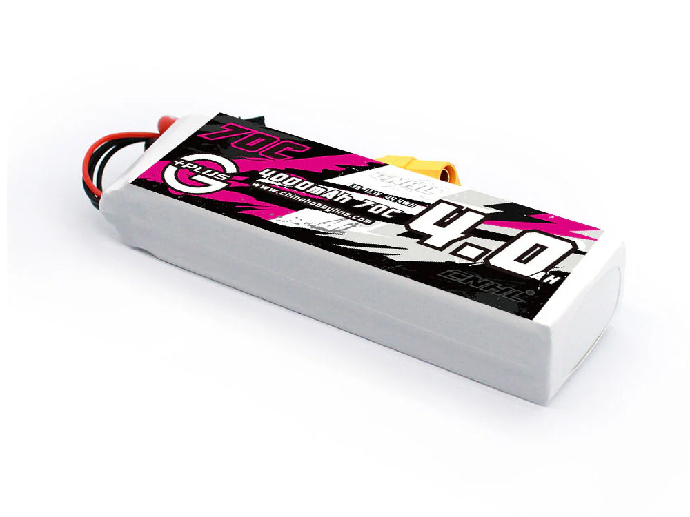 CNHL G+Plus 4000mAh 11.1V 3S 70C Lipoバッテリー XT90プラグ付き RCカー/RCボート/RC飛行機対応