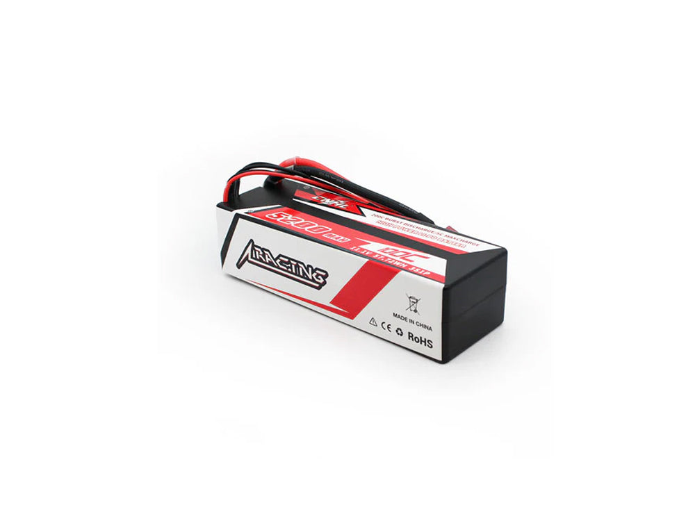 CNHLレーシングシリーズ 5200mAh 11.1V 3S 100C ハードケース LiPoバッテリー T/Deans対応 RCカー用