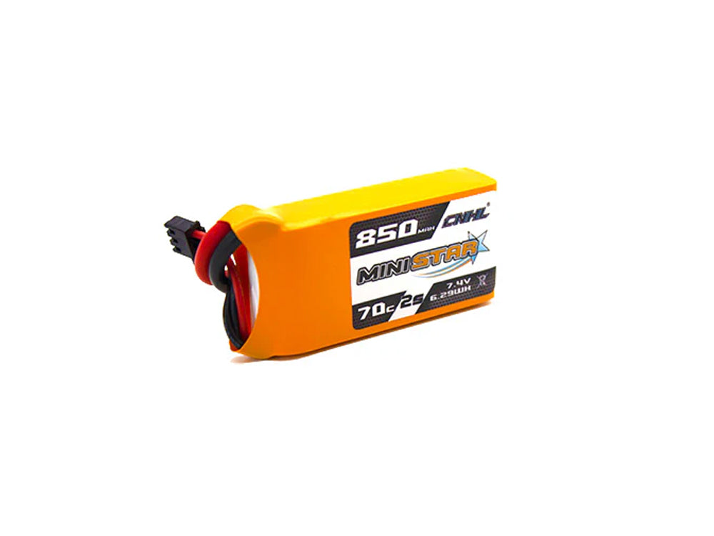 CNHL MiniStar 2S 7.4V 70C Lipoバッテリー 650mAh / 850mAh FPVドローン/RCボートなど対応2本セット