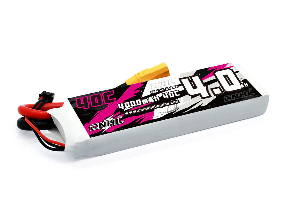 CNHL 7.4V 2S 40C LiPo バッテリー 2200mAh / 4000mAh ハードケース RCカー・飛行機・ボート用