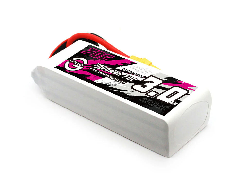 CNHL G+Plus 14.8V 4S LiPoバッテリー 3000mAh / 5000mAh XT90プラグ付き RC飛行機・ボート・1/8スケールカー対応