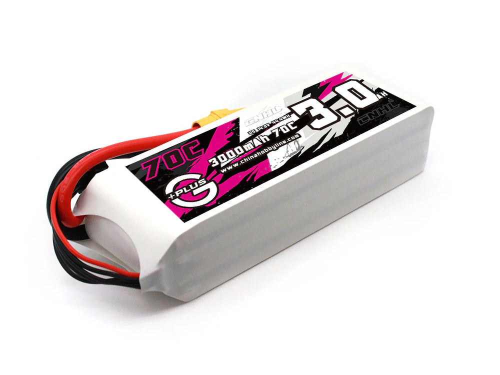 CNHL G+Plus 14.8V 4S LiPoバッテリー 3000mAh / 5000mAh XT90プラグ付き RC飛行機・ボート・1/8スケールカー対応