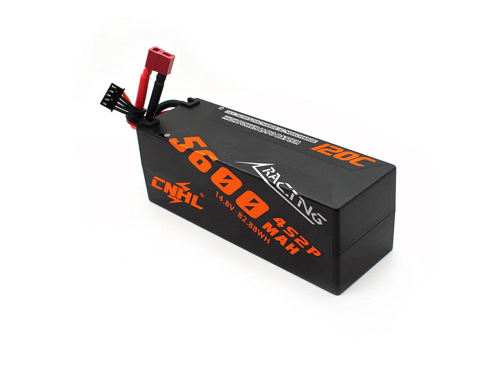 CNHL Racingシリーズ 4S リポバッテリー 5600mAh / 6600mAh 14.8V 120C ハードケース T/ディーンプラグ付き RCカー/RC飛行機/RCボートなどに対応