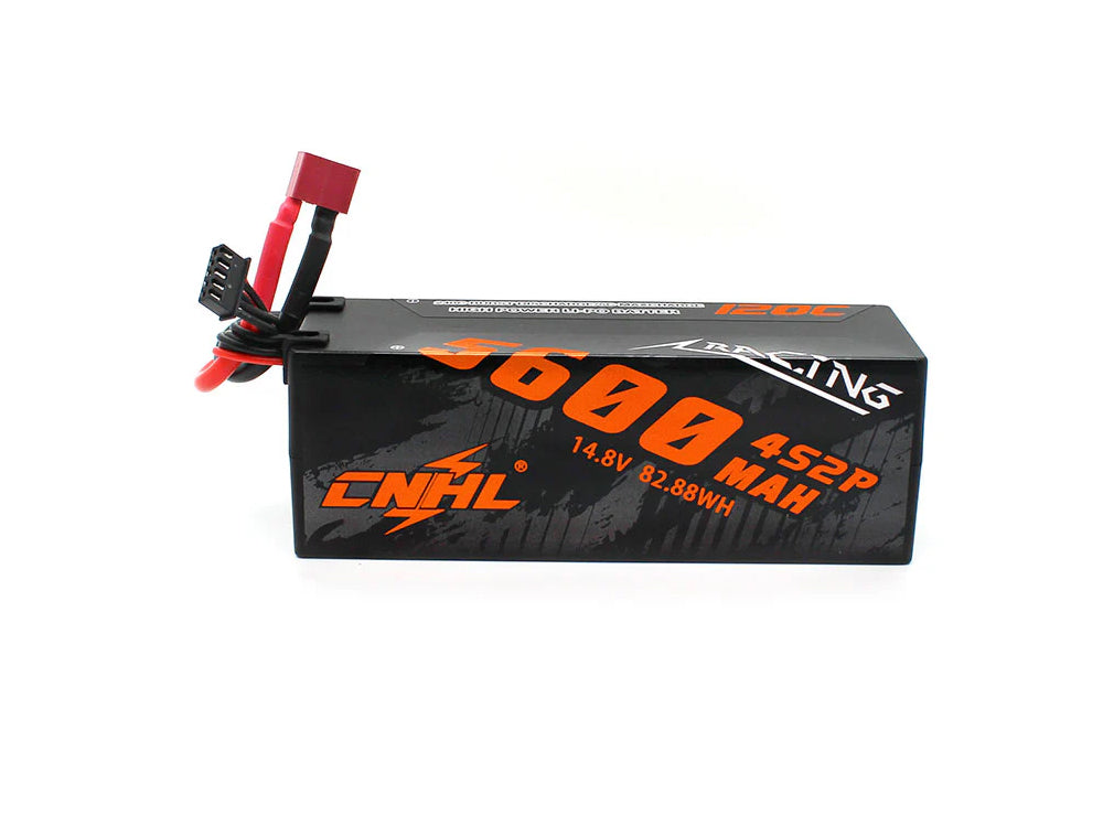 CNHL Racingシリーズ 4S リポバッテリー 5600mAh / 6600mAh 14.8V 120C ハードケース T/ディーンプラグ付き RCカー/RC飛行機/RCボートなどに対応
