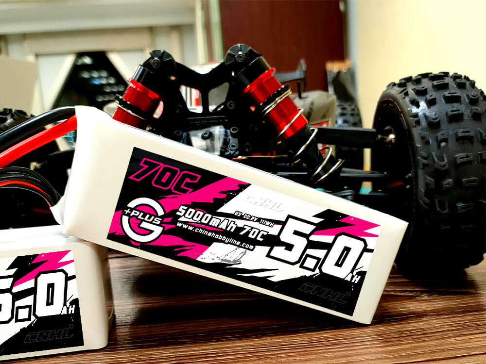 CNHL G+Plus 5000mAh / 6000mAh 22.2V 6S 70C LiPo バッテリー(XT90プラグ付き) RCカー/RC飛行機/RCボートなど対応