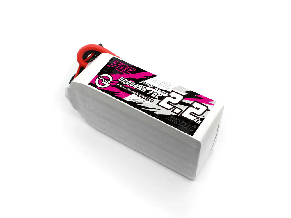 CNHL G+Plus 6S LiPoバッテリー 2200mAh / 3000mAh 22.2V 70C XT60/XT90プラグ RC飛行機・ヘリ・カー・ボート用