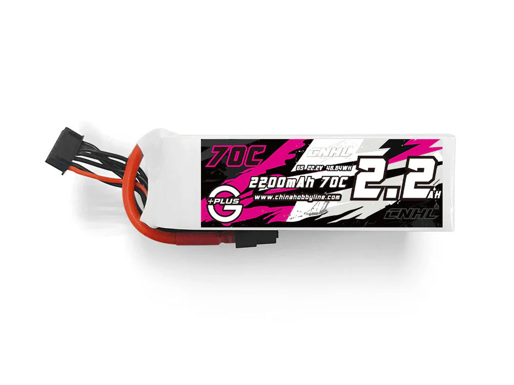 CNHL G+Plus 6S LiPoバッテリー 2200mAh / 3000mAh 22.2V 70C XT60/XT90プラグ RC飛行機・ヘリ・カー・ボート用
