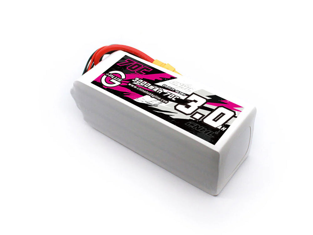 CNHL G+Plus 6S LiPoバッテリー 2200mAh / 3000mAh 22.2V 70C XT60/XT90プラグ RC飛行機・ヘリ・カー・ボート用
