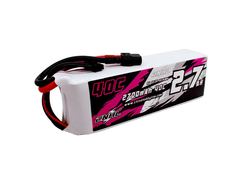 CNHL 6S リポバッテリー 2700mAh/3700mAh 22.2V 40C 大容量 高放電 RC用 ラジコン バッテリー XT60プラグ付き