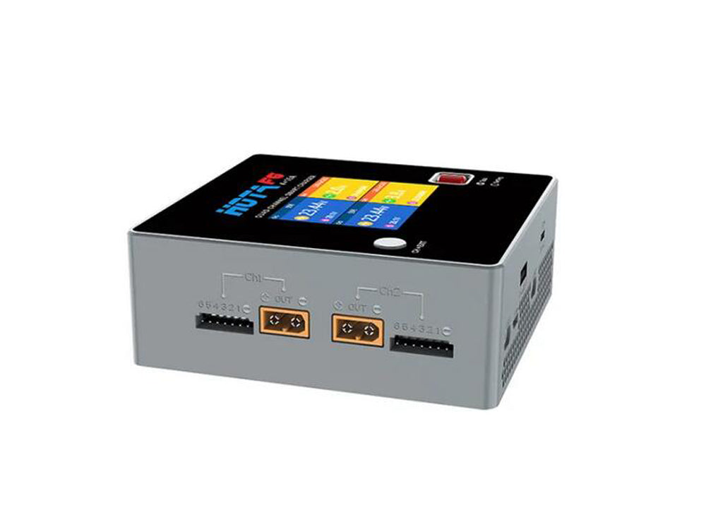 HOTA F6 スマートバッテリー充電器 4CH DC 250Wx4 15Ax4 Lipo リチウムイオン NiMH バッテリー用