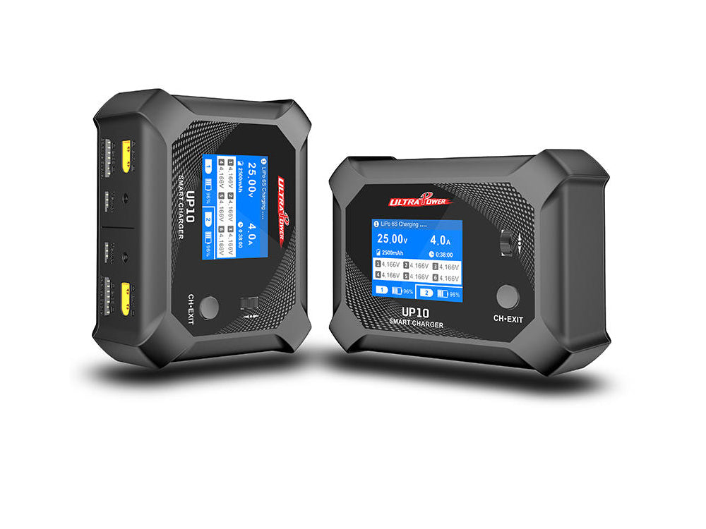 Ultra Power UP10 RC用充電器 | 2X100W 10A AC/DCチャージャー