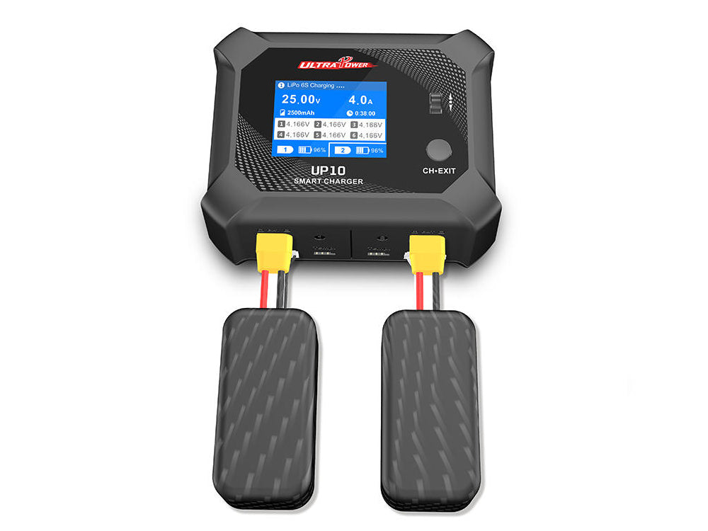 Ultra Power UP10 RC用充電器 | 2X100W 10A AC/DCチャージャー