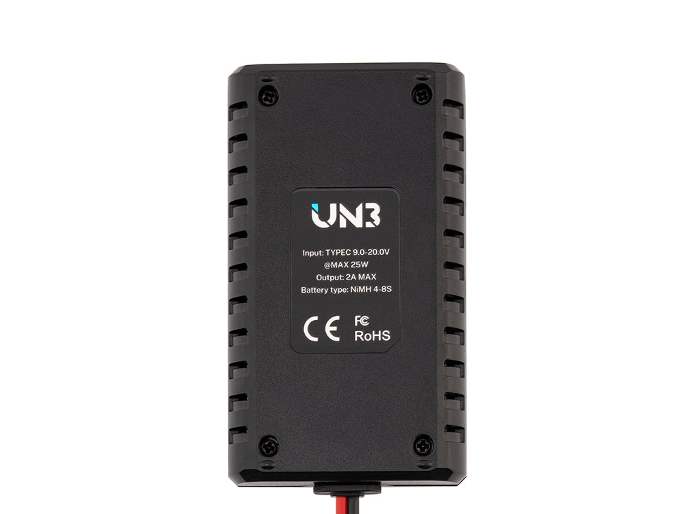 ToolkitRC UN3 NiMH 4~8Sニッケル水素充電器 20W USB-C入力