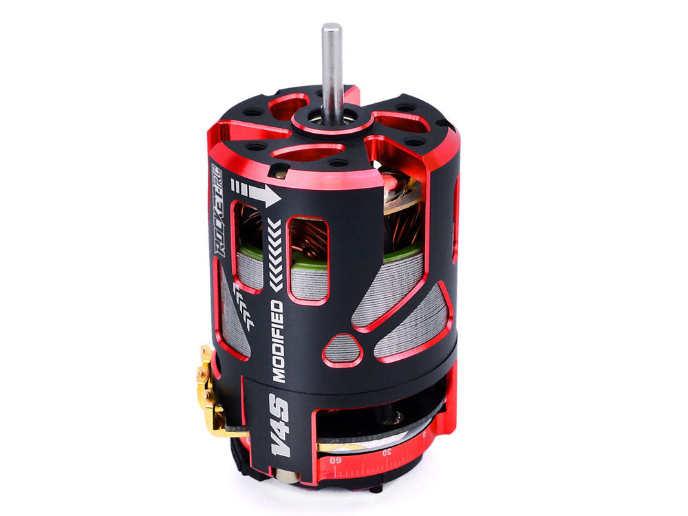 SURPASS HOBBY ROCKET 540 V4S センサー付きブラシレスモーター|1/10ラジコンカー競技用 ・MODIFIED仕様 |3.5T〜10.5T 選択可能