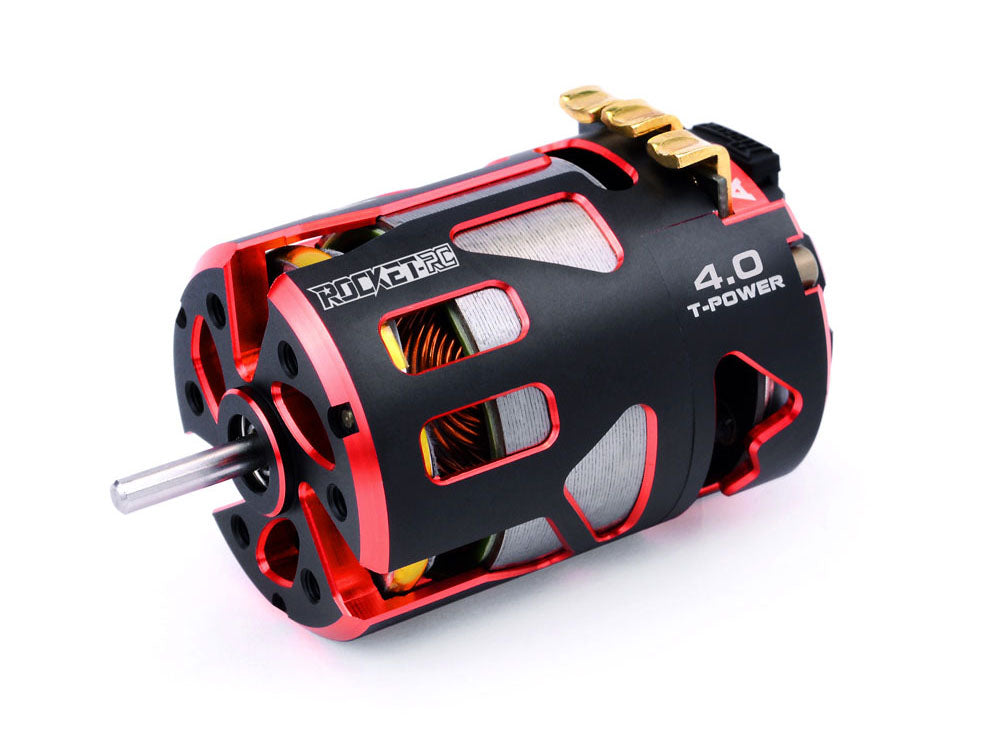 SURPASS HOBBY ROCKET 540 V4S センサー付きブラシレスモーター|1/10ラジコンカー競技用 ・MODIFIED仕様 |3.5T〜10.5T 選択可能