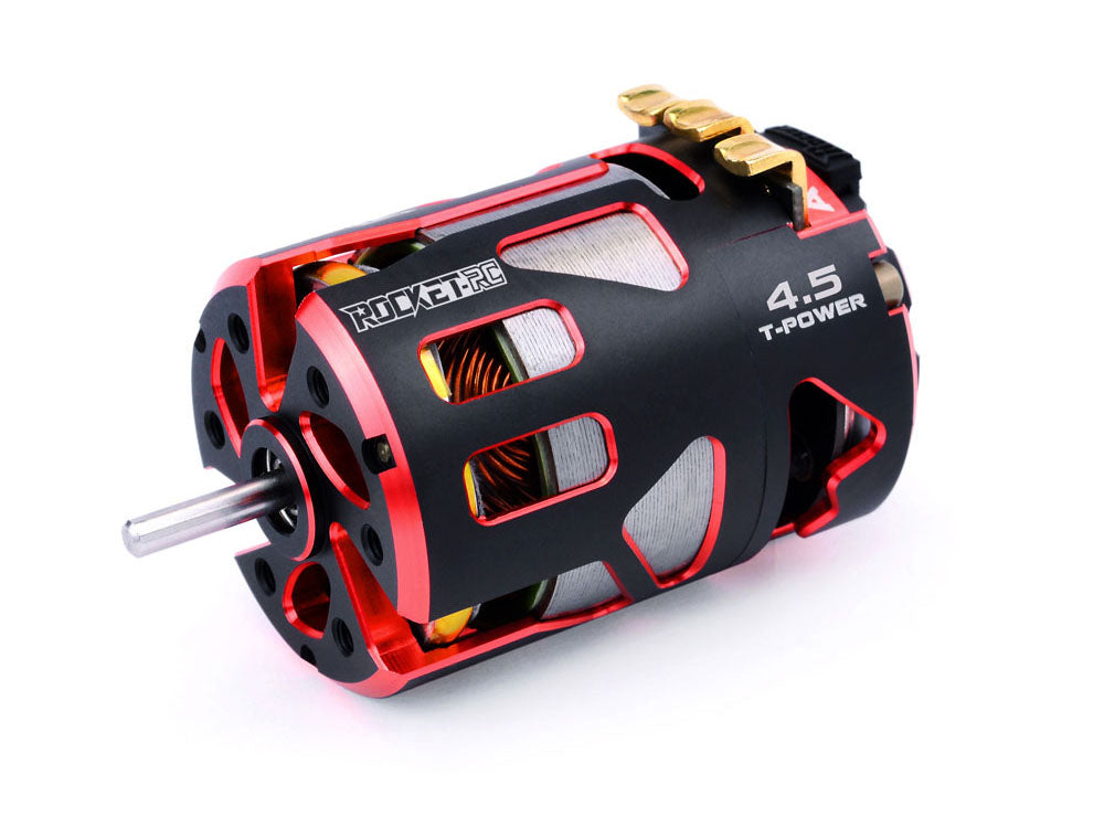 SURPASS HOBBY ROCKET 540 V4S センサー付きブラシレスモーター|1/10ラジコンカー競技用 ・MODIFIED仕様 |3.5T〜10.5T 選択可能