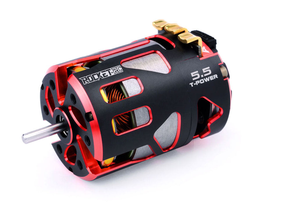SURPASS HOBBY ROCKET 540 V4S センサー付きブラシレスモーター|1/10ラジコンカー競技用 ・MODIFIED仕様 |3.5T〜10.5T 選択可能