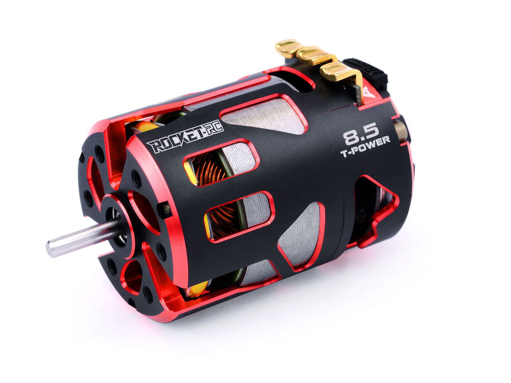 SURPASS HOBBY ROCKET 540 V4S センサー付きブラシレスモーター|1/10ラジコンカー競技用 ・MODIFIED仕様 |3.5T〜10.5T 選択可能