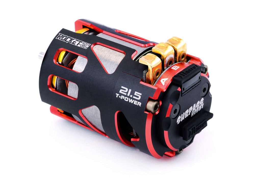SURPASS HOBBY ROCKET 540 V4S センサー付きブラシレスモーター|1/10ラジコンカー競技用 ・STOCK SPEC仕様 |10.5T〜21.5T 選択可能