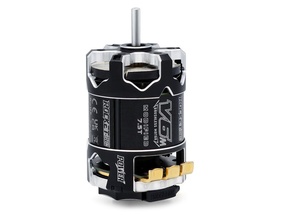 SURPASS HOBBY ROCKET 540 V6-M センサー付きブラシレスモーター|1/10ラジコンカー競技用 ・MODIFIED仕様 |3.5T〜10.5T 選択可能