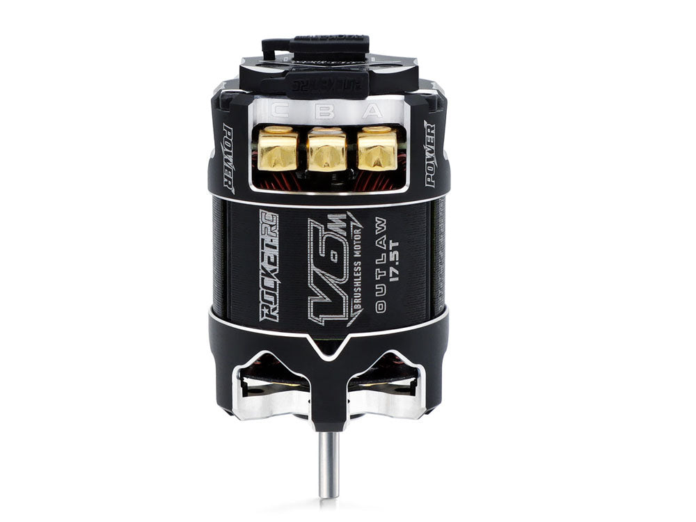 SURPASS HOBBY ROCKET 540 V6-M センサー付きブラシレスモーター|1/10ラジコンカー競技用 ・OUTLAW仕様 |13.5T 17.5T 21.5T 選択可能