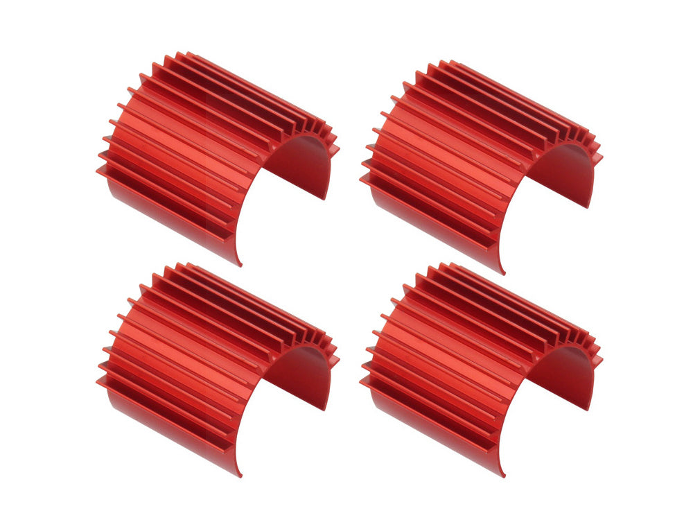 370・380モーター対応 アルミ製放熱ヒートシンク 4pcs