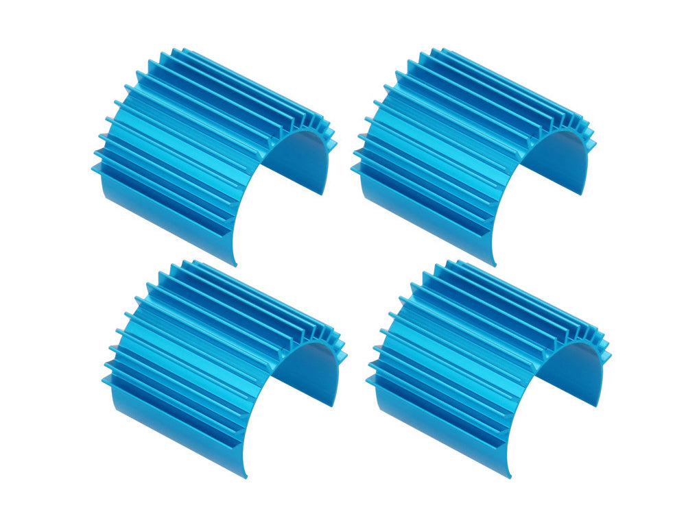 370・380モーター対応 アルミ製放熱ヒートシンク 4pcs
