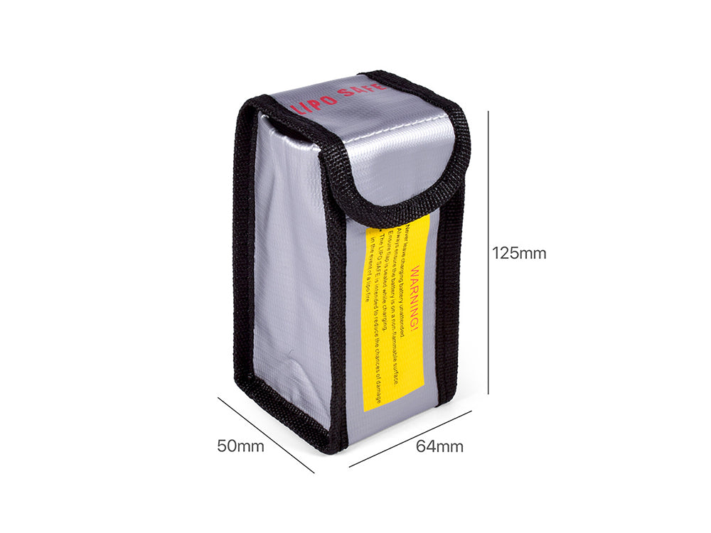 ARRIS リポバッテリー耐火バッグ125*64*50mm 2個入り