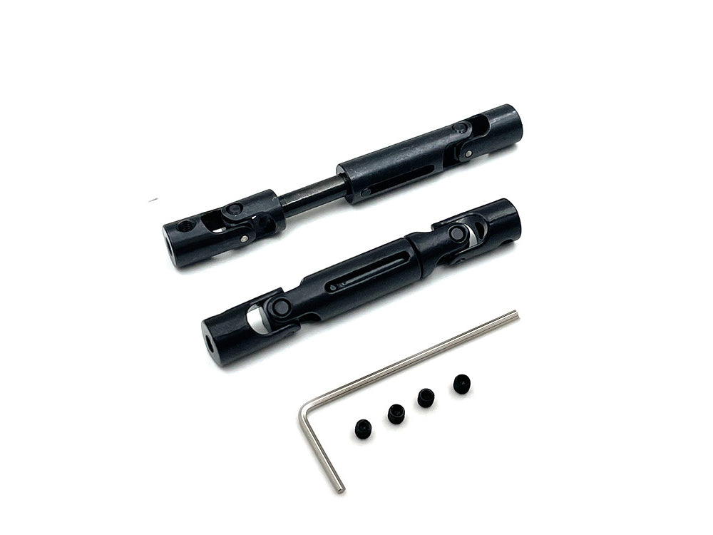 金属製ドライブシャフト アップグレードパーツ 57–70mm WPL / MN MODEL ラジコンカー対応