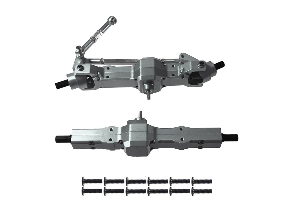 金属製前後アクスル アップグレードパーツ WPL 1/16 C14/C24・B14/B24ラジコンカーなど対応