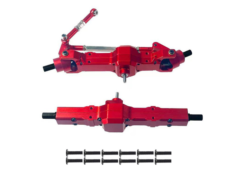 金属製前後アクスル アップグレードパーツ WPL 1/16 C14/C24・B14/B24ラジコンカーなど対応