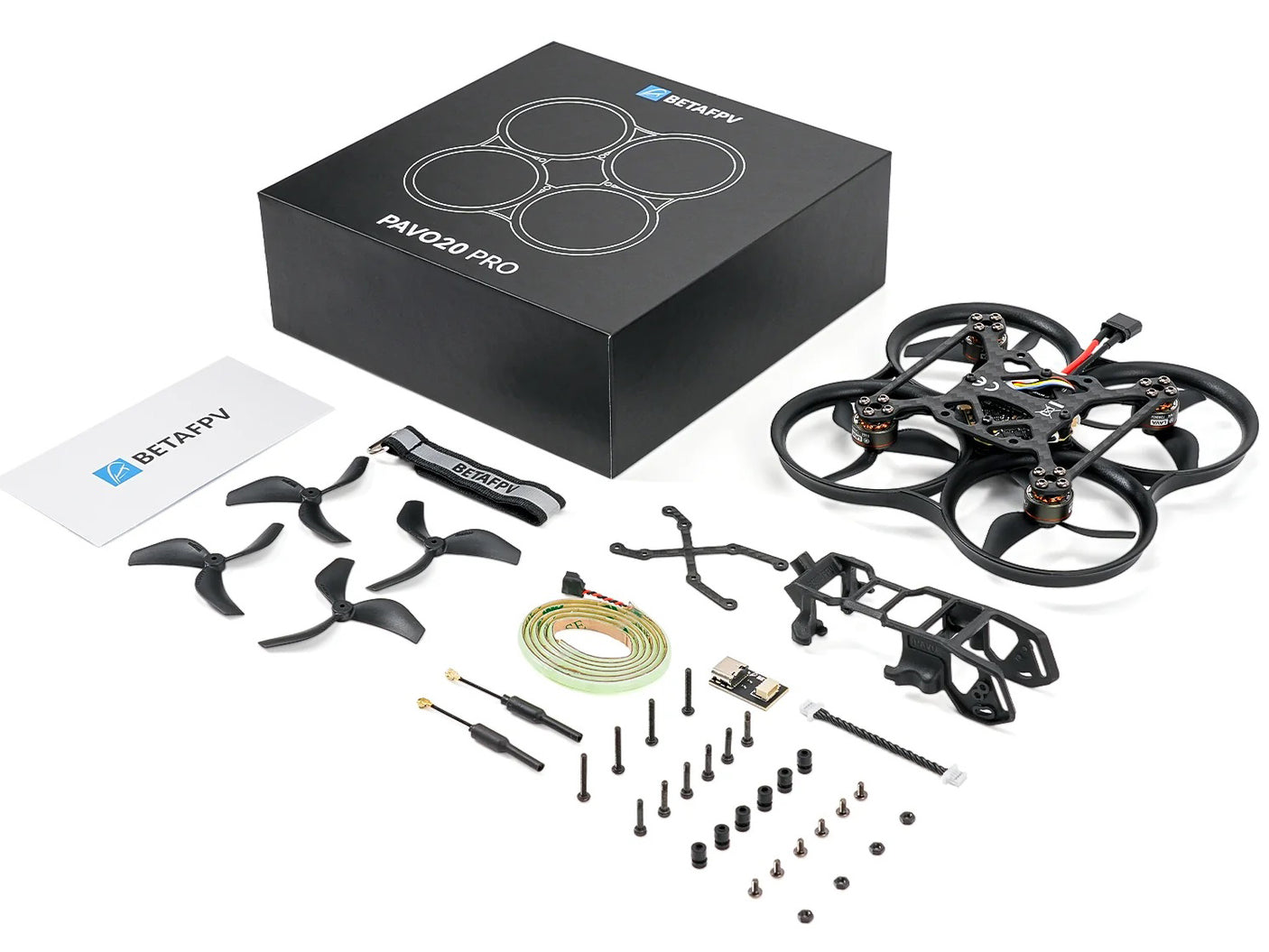 BETAFPV Pavo20 Pro ELRS 2.4G ブラシレス フープドローンO3 PNP