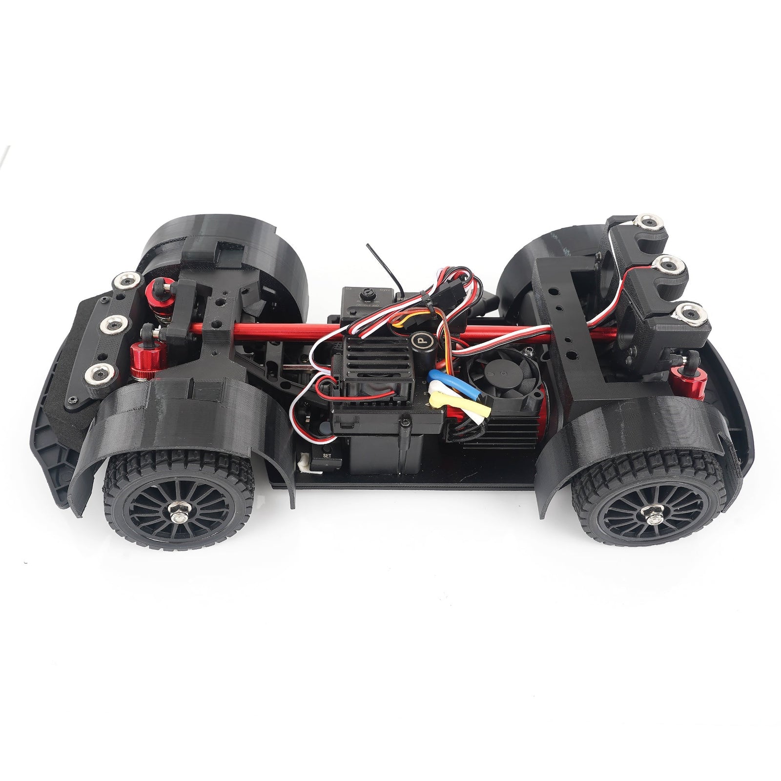 MJX14303・14304  RCドリフトカー専用 3Dプリント製マッドガード＆ルーフプロテクター取付ガイド