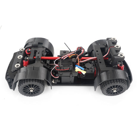 MJX14303・14304  RCドリフトカー専用 3Dプリント製マッドガード＆ルーフプロテクター取付ガイド