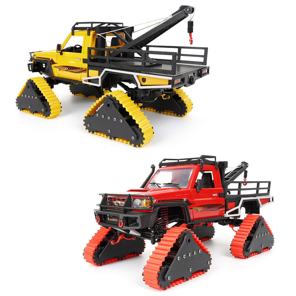 MN MODEL MN82T 用 3Dプリント「三角クローラー」＆「ボディプロテクション外装キット」の取り付けガイド