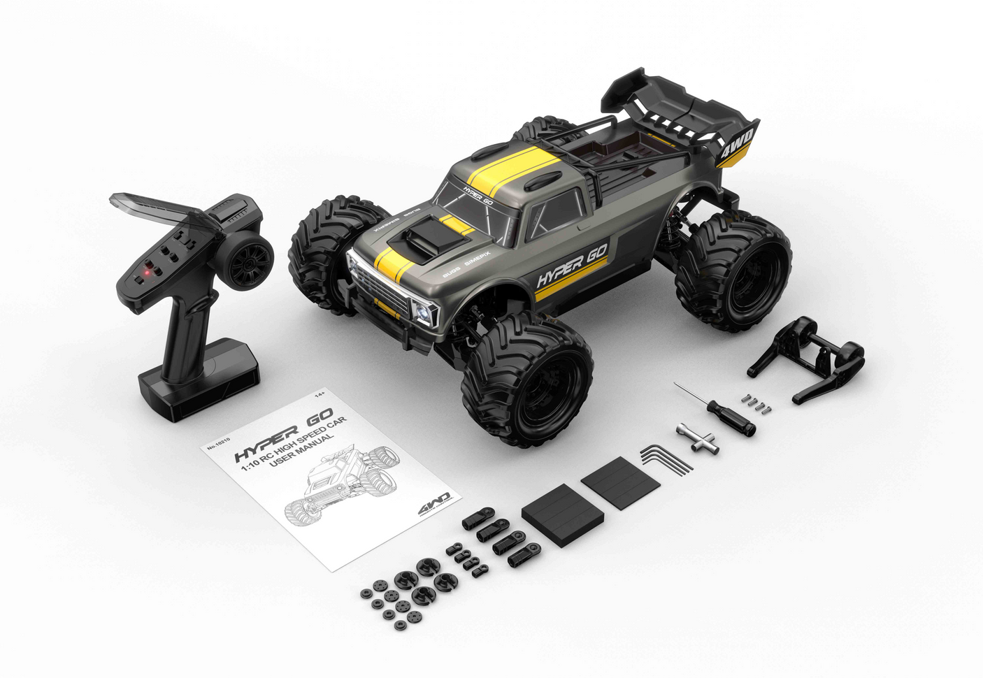 MJX Hyper Go 10210 RCモンスタートラックRTR 技適付 予約商品
