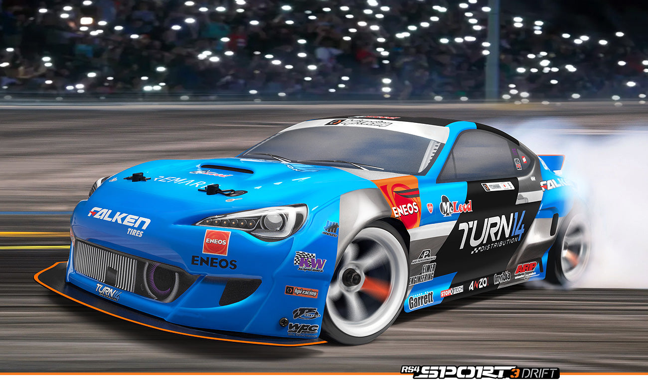HPI Sport 3 Subaru BRZ 1/10 4WD RCドリフトカー 120096