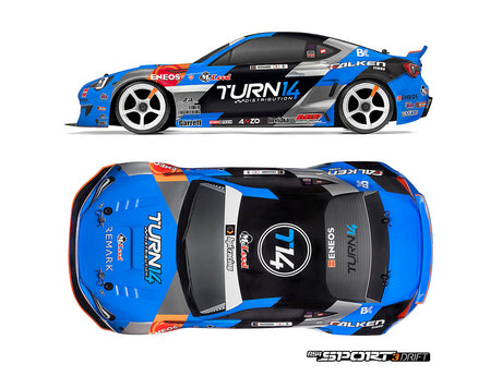 HPI Sport 3 Subaru BRZ 1/10 4WD RCドリフトカー 120096