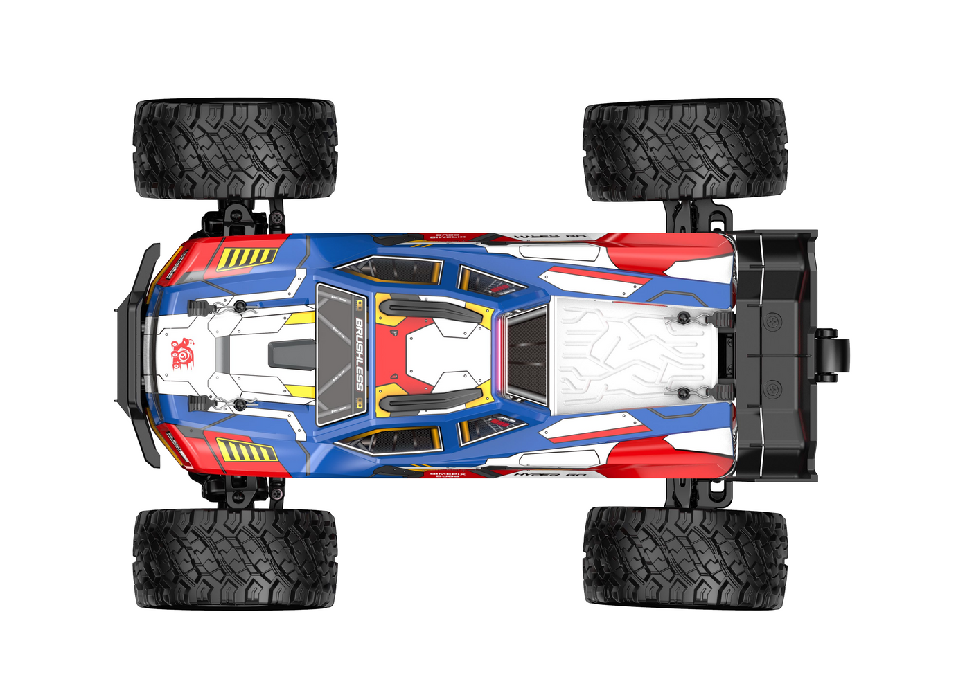 MJX HYPER GO 14212 1/14 56km/H RCモンスタートラックRTR 技適付（カーシェル2個）