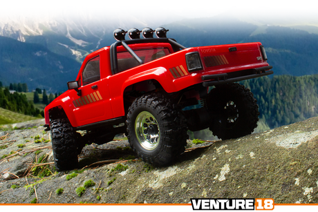 HPI Racing Venture 1/18 トヨタHILUX RS5 4WD ラジコンクローラー2段階変速RTR