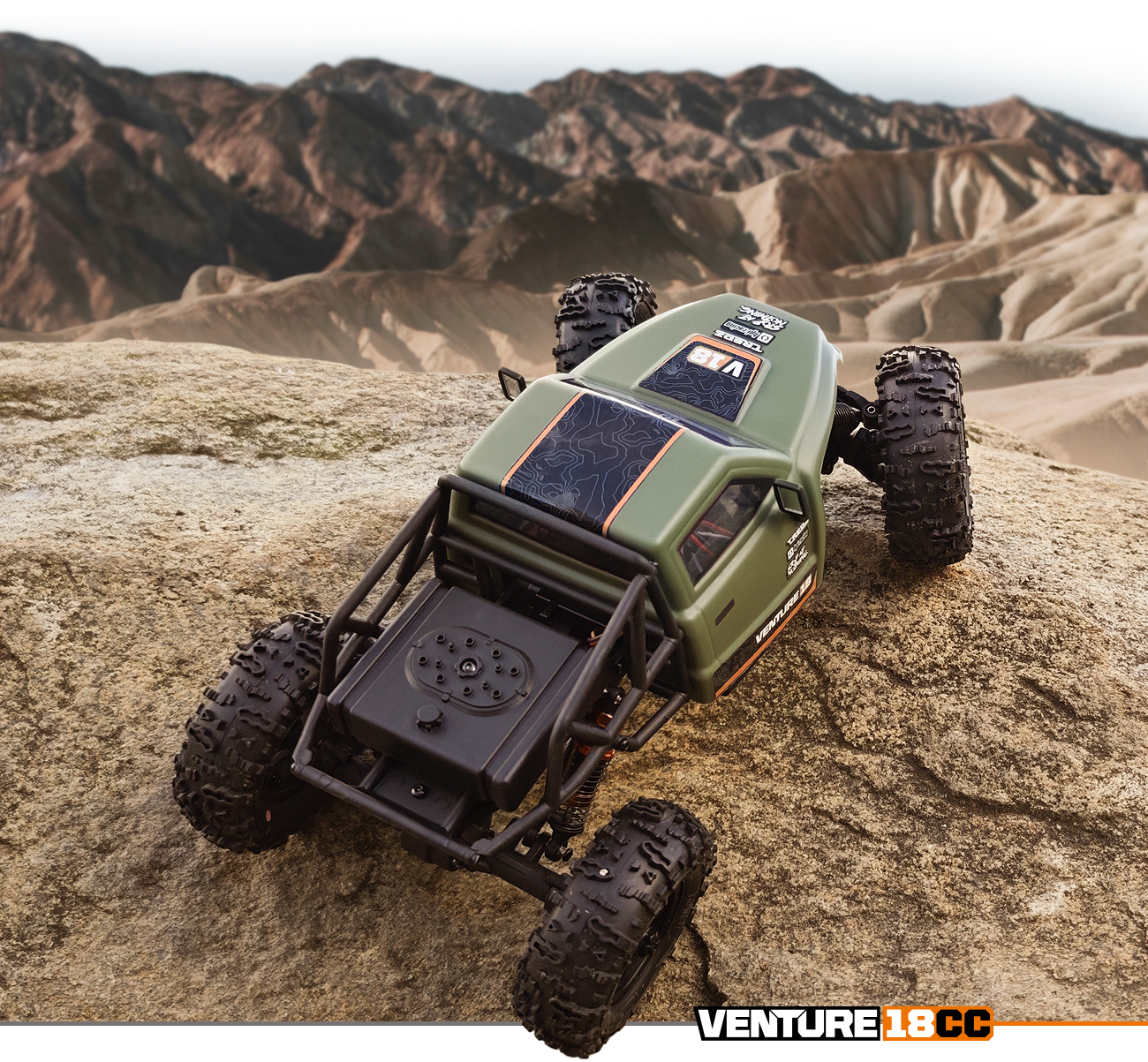 HPI Racing 1/18 VENTURE18 CC FLUX ラジコンクローラーRCブラシレスRTR