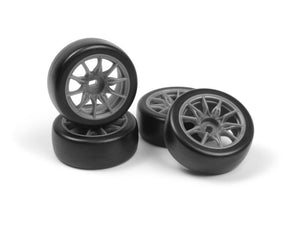 HPI Racing Stage D24ドリフト用ホイール/タイヤセット22x11mm (4pcs)