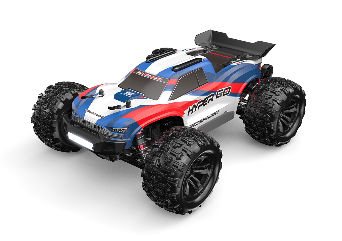 MJX HYPER GO 16212 1/16 RCブラシレスモンスタートラックRTR 技適付