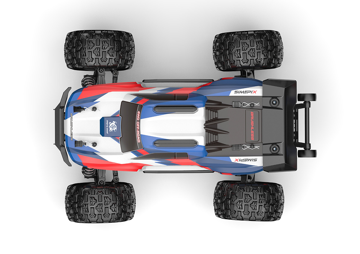 MJX HYPER GO 16212 1/16 RCブラシレスモンスタートラックRTR 技適付