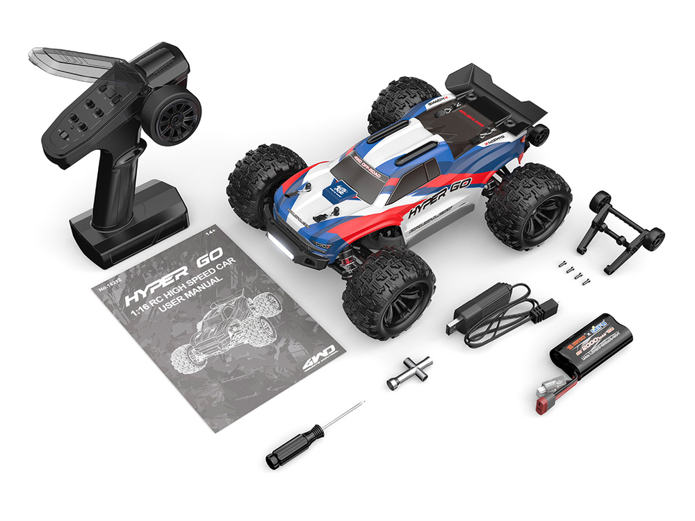 MJX HYPER GO 16212 1/16 RCブラシレスモンスタートラックRTR 技適付 MJX HYPER GO 16212 1/16 RCブラシレスモンスタートラックRTR 技適付