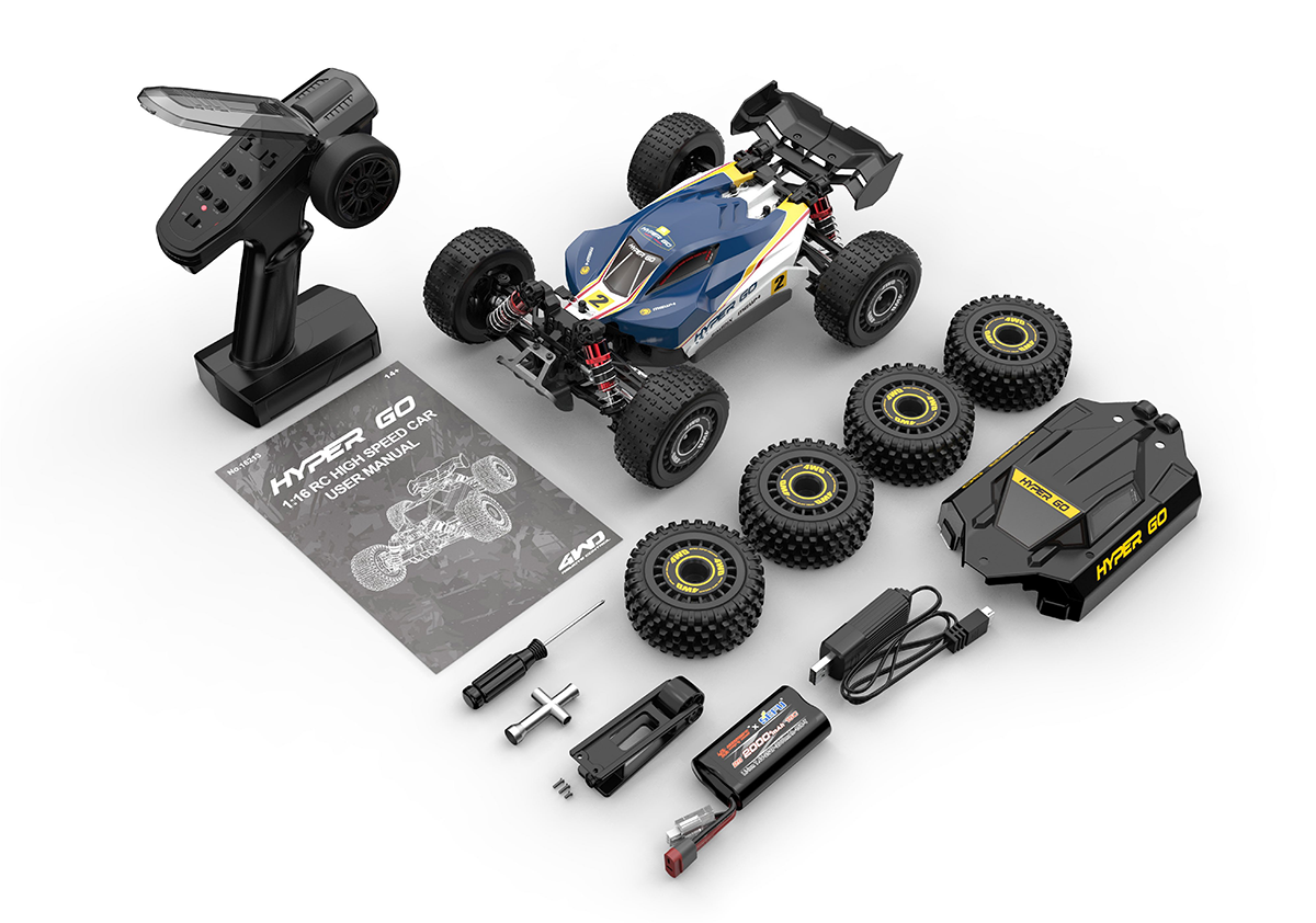 MJX HYPER GO 16213 1/16 電動RCオフロードバギー RTR  技適付