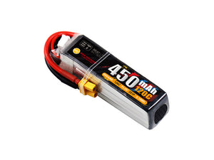 BT 450mAh LiHv 2S/3S/4S 120C高圧リポバッテリー XT30/XT60