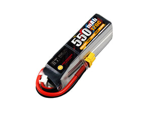 BT 550mAh LiHv 2S/3S/4S 120C高圧リポバッテリー XT30/XT60/JST